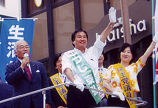 2007年選挙カーから